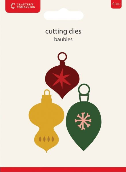 Christmas Embellishment - Dies - Baubles