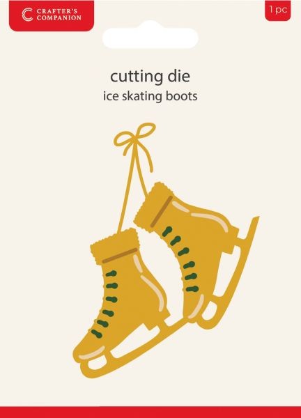 Christmas Embellishment - Dies - Ice Skating Boots