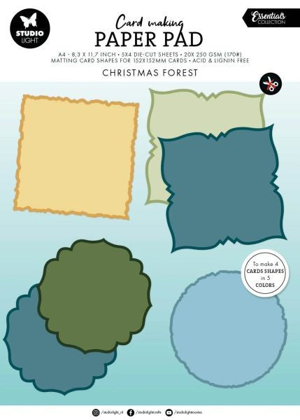 Christmas Forest - Card Making Pad