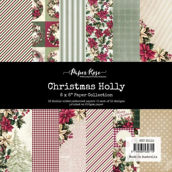 Christmas Holly - 6x6 Paper Collection