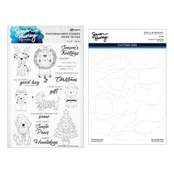 Christmas Pets - Stamp & Die Bundle