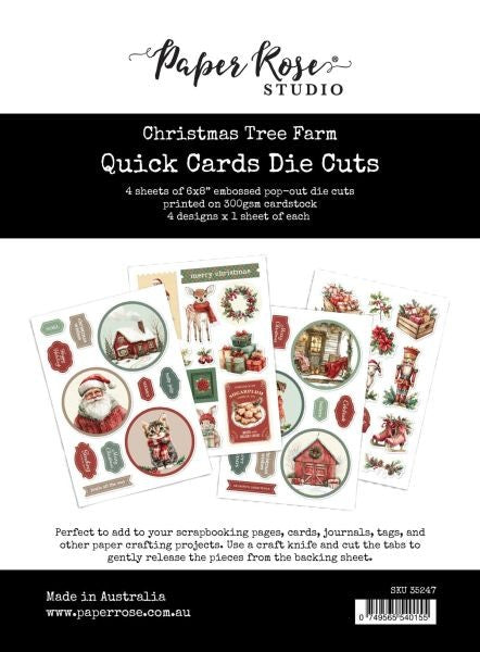 Christmas Tree Farm - Die Cuts - Quick Card
