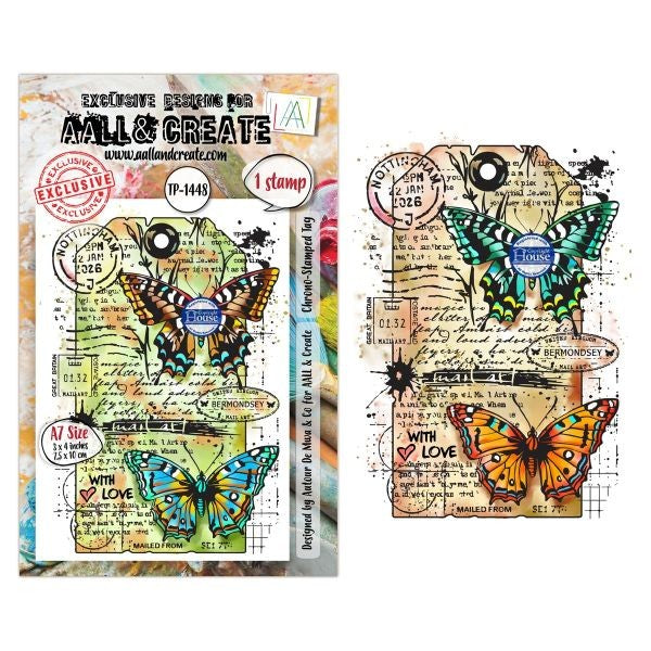 Chrono-Stamped Tag - Clear Stamps