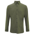 City Stroll Button-Up Shirt ARMY - Dudes Boutique