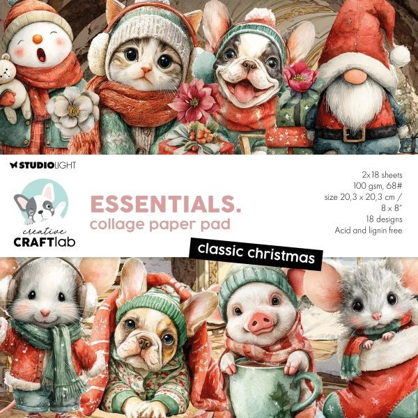 Classic Christmas - 8x8 Paper Pad