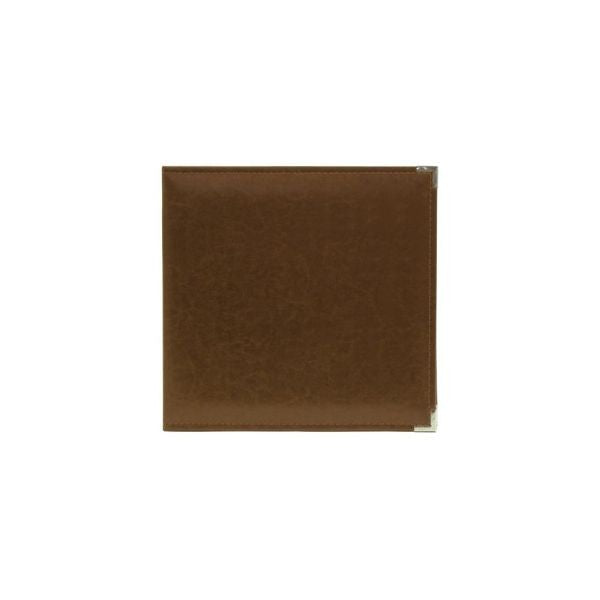 Classic Leather 3 Ring Album - Dark Chocolate
