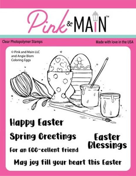 Coloring Eggs - Clear Stamps