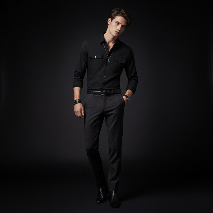 CommandTech Utility LS Shirt BLACK