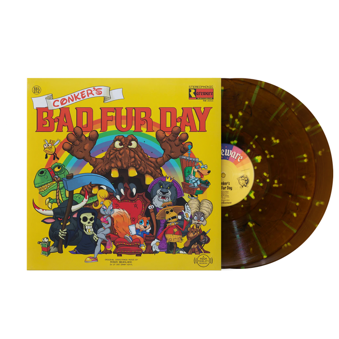 Conker’s Bad Fur Day - Robin Beanland (2xLP Vinyl Record)