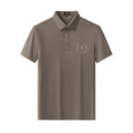 Contrast Trim Detail Polo – El Baron BROWN