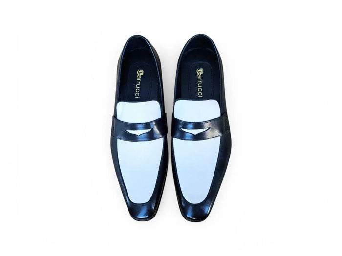 Contrast Two Tone Penny Loafer