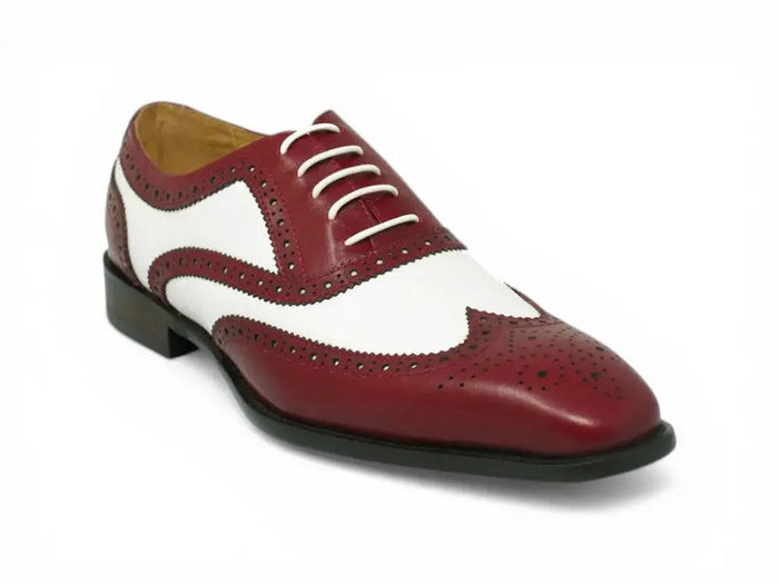 Contrast Two Tone Wingtip Oxford