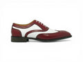 Contrast Two Tone Wingtip Oxford