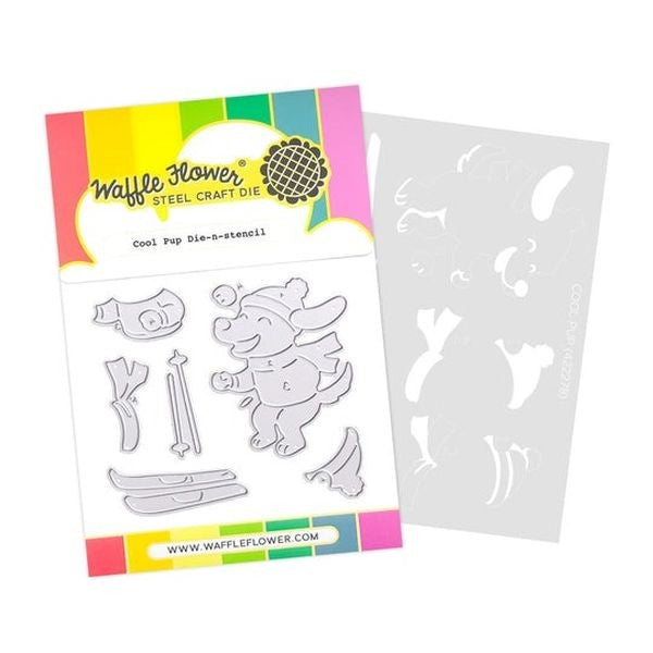 Cool Pup - Die & Stencil Set