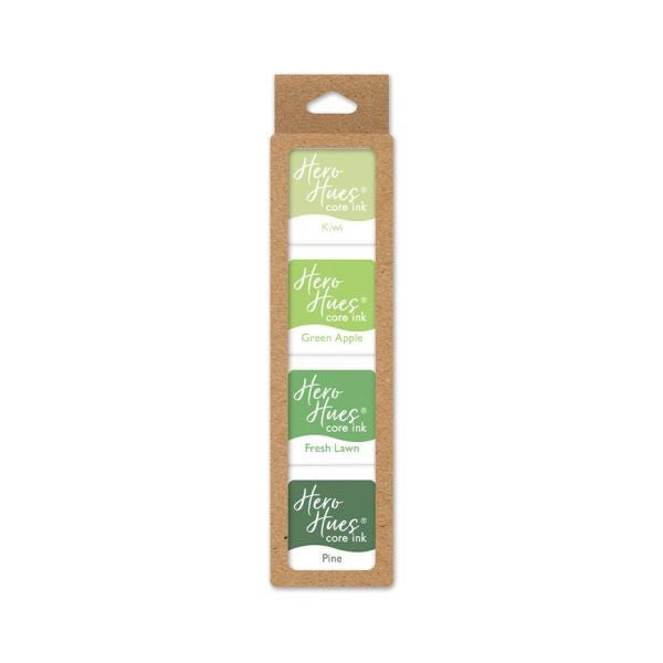 Core Ink Cubes Set - Fresh Greens
