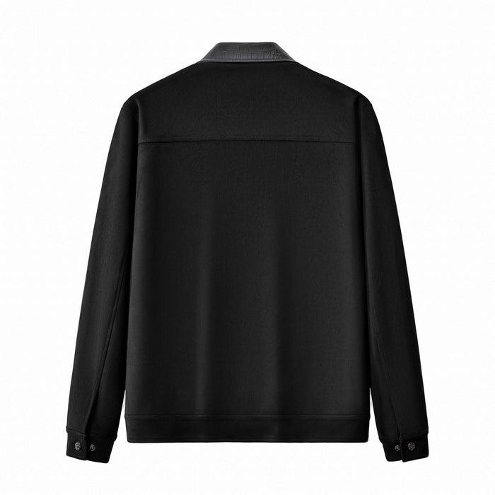 CrocEdge Dual-Fabric Zip Jacket BLACK