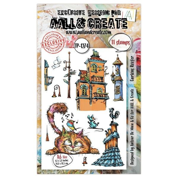 Curious Roofer - Clear Stamps