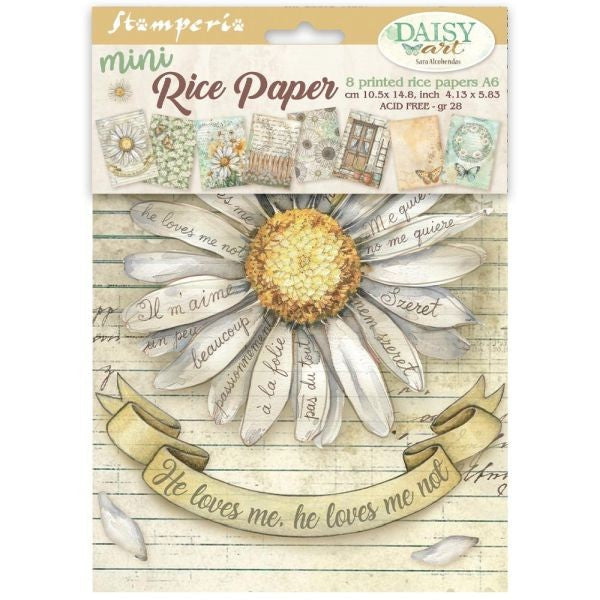 Daisy Art - A6 Mii Rice Paper