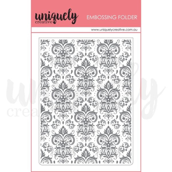 Damask Embossing Folder