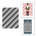 Dancin' Christmas Friends Collection -Candy Candy Stripes Press Plate