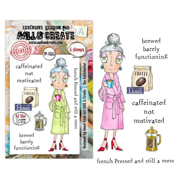 Dee Caffeinated - Clear Stamps