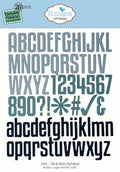 Delightful Discovery - Dies - Tall & Bold Alphabet