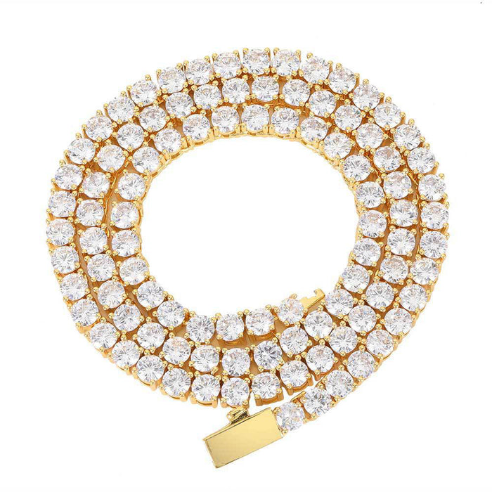 Diamond Iced Out Tennis Chain