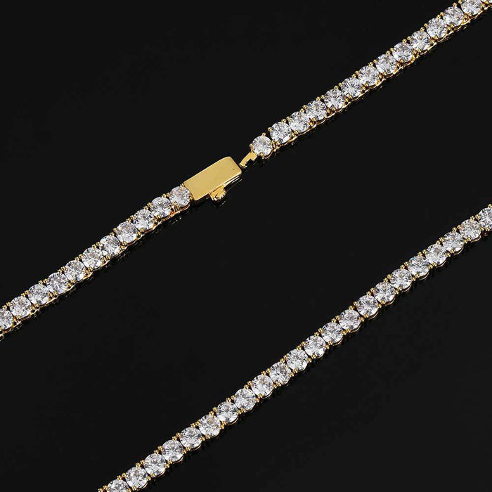 Diamond Iced Out Tennis Chain