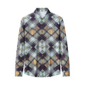 Diamond Plaid Stretch Shirt – El Baron KHAKI