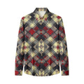 Diamond Plaid Stretch Shirt – El Baron RED