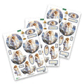 Die Cut Decoupage - Christmas Angel Bauble