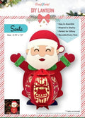 DIY Paper Lanterns - Santa