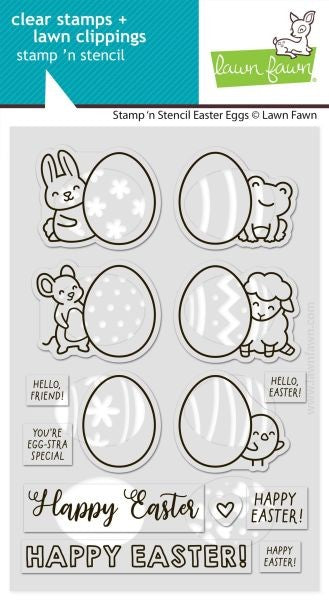 Easter Eggs - Stamp 'n Stencil