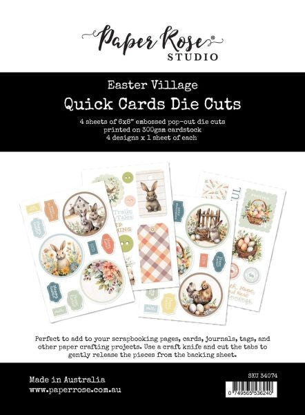 Easter Village - Quick Cards Die Cuts
