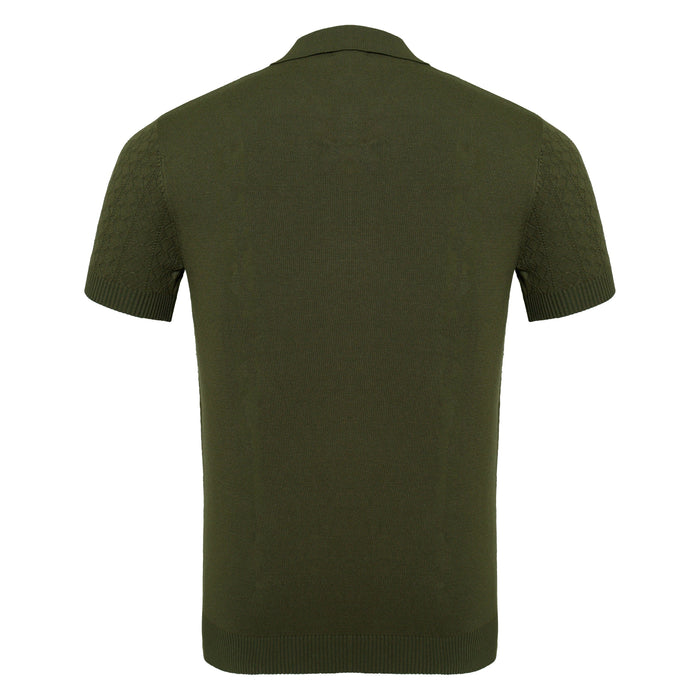 Elevare Knit Polo ARMY GREEN