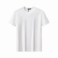 Embossed Paisley Tee – El Baron WHITE