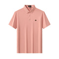 Embossed Placket Performance Polo – El Baron BRICK