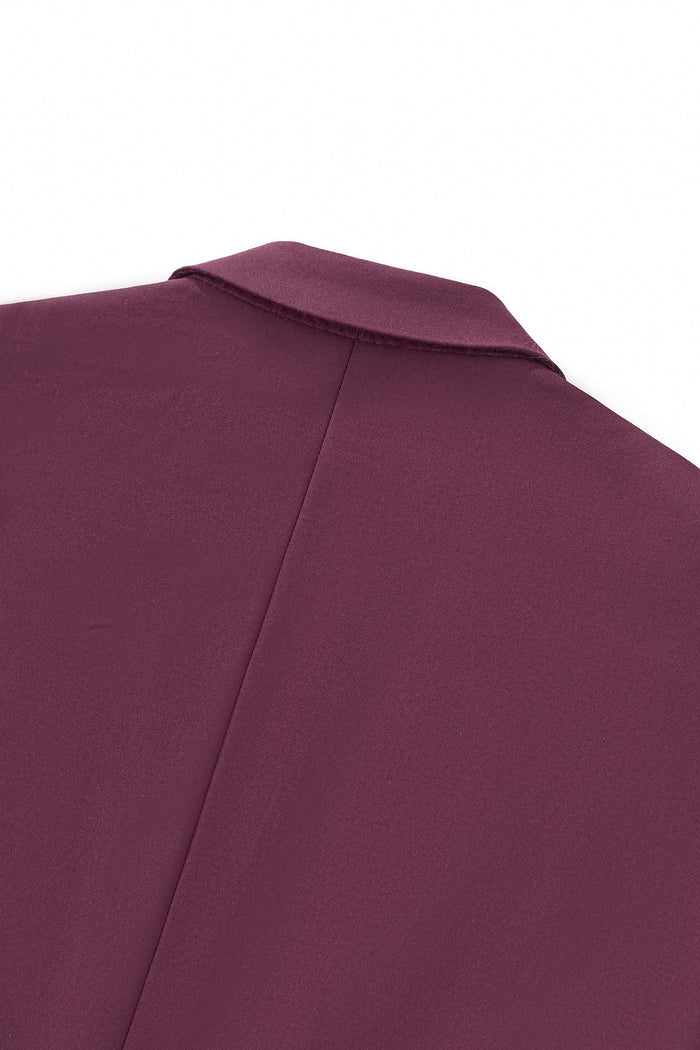 ESSENCE SIGNATURE SUIT BURGUNDY
