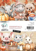 Fall In Love Essentials - Collage Ephemera