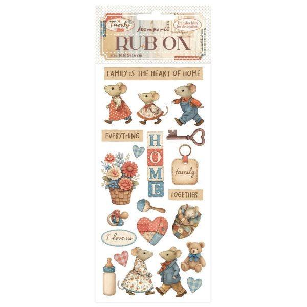Family - Rub Ons - Home