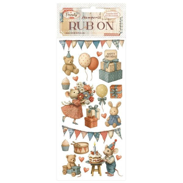 Family - Rub Ons - Party