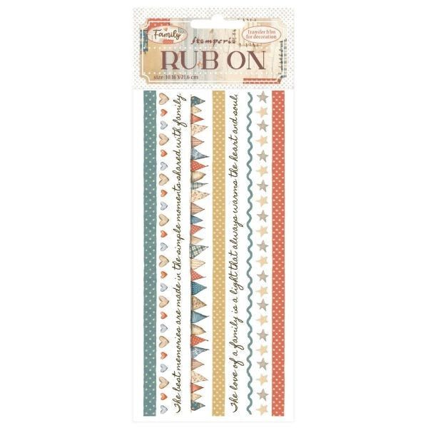 Family - Rub Ons - Stripes