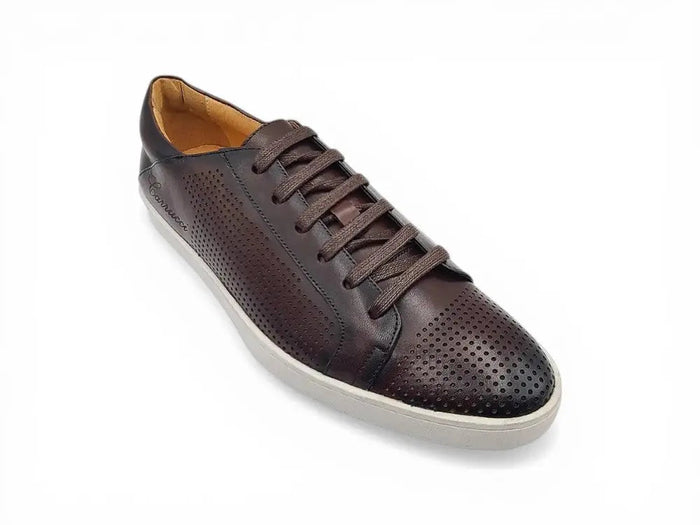 Fashion Lace-up Leather Sneaker