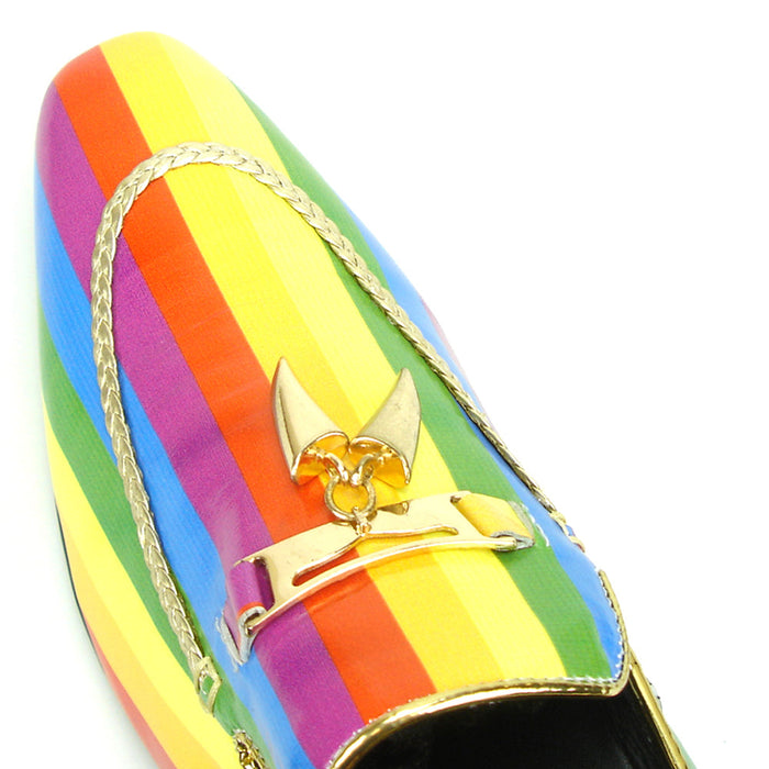FI-7157 Multi Color with Gold Metal Tassel Fiesso by Aurelio Garcia