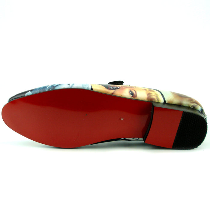 FI-7336-M Marilyn Monroe Print Slip on Loafer Fiesso by Aurelio Garcia