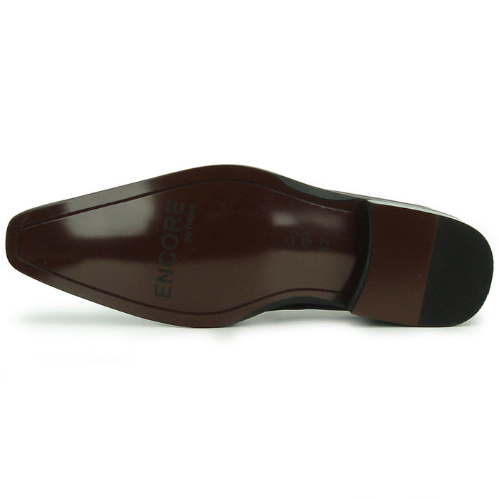 FI-8713 Coffee Leather Cap Toe Lace up Encore by Fiesso