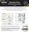Field Notes - Page Makers Ephemera Pack