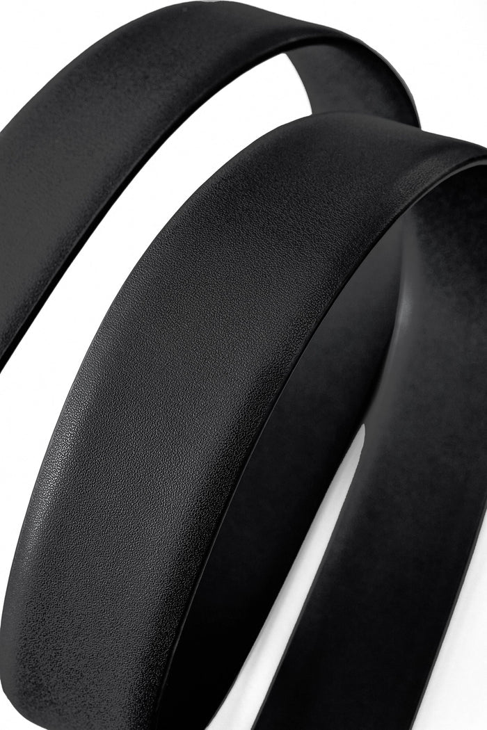 Flat Leather Lion Auto BKL Belt – Gold Ed. GOLD/BLACK