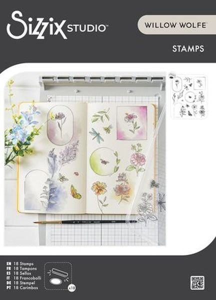 Floral Frames and Mini Flowers - Clear Stamps