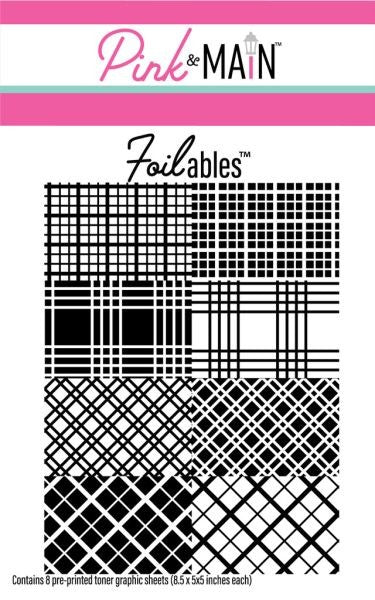 Foilables Sheets - Simple Plaids